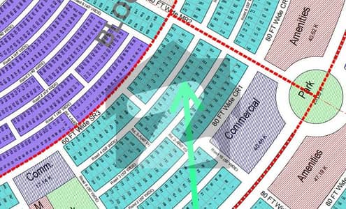 1 Kanal Plot for Sale in BLOCK C DHA Margalla Orchards Islamabad