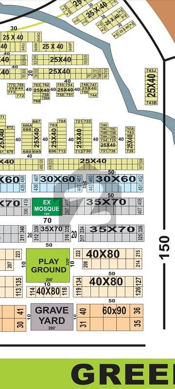 10 Marla Corner Plot For Sale.