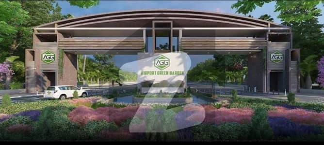10 Marla Residential Plot for Sale in Airport Green Garden, Block A