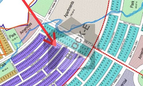 10 Marla Plot for Sale in Block E DHA Margalla Orchards Islamabad