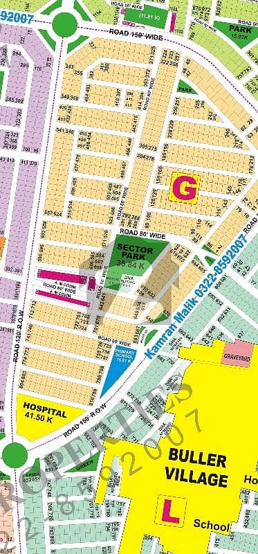 Hot Location! Corner & Possession Plot Available in DHA Phase 9 Prism G Block