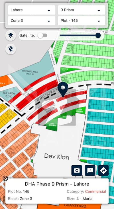 4-Marla Commercial Plot For Sale In Phase 9 Prism Dha Lahore