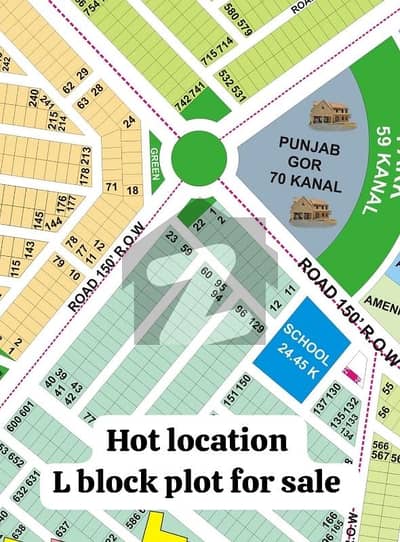 PRISM L BLOCK HOT LOCATION PLOT FOR SALE