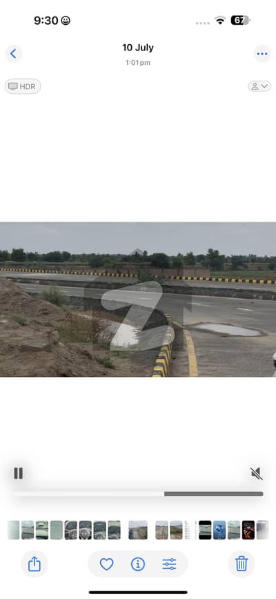 10 Acres Plot For Sale FIEDMC Faisalabad