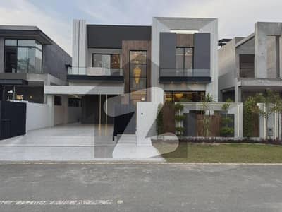 One Kanal Brand New luxury Ultra Modern design House Available For Rent in DHA Phase 6 Hot location Near to dolmen Doraemon
