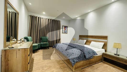 Fully Furnished 1 Bed Apartment For Rent Open View  With Powder Room