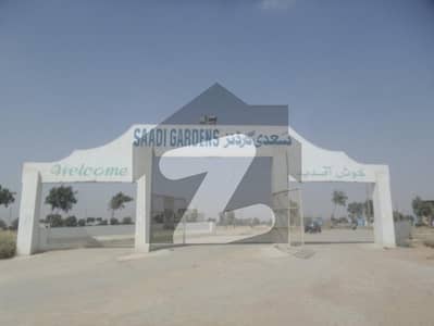 Residential Plot Of 120 Square Yards In Saadi Garden - Block 5 For sale