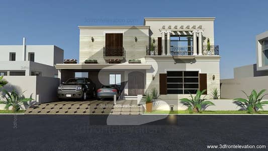 1 KANAL Brand New House available for sale in Valencia Town fasing Park house  original pictures