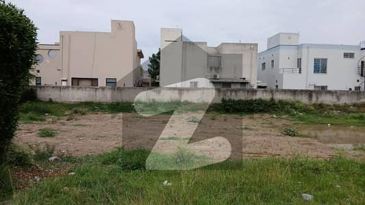 2 kanal corner Possession Plot Block E direct approachs excellent location DHA Phase 6