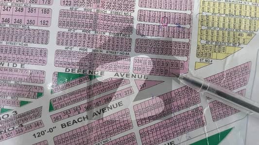 ڈی ایچ اے فیز 8 ڈی ایچ اے ڈیفینس,کراچی میں 1 کنال رہائشی پلاٹ 8.75 کروڑ میں برائے فروخت۔