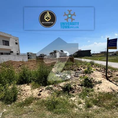 Corner With Possession Plot 5 Marla Plot For Sale University Town Block E Islamabad