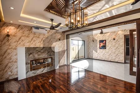 1-Kanal Spanish Designed Bungalow for Sale in DHA Phase 7 Lahore Featuring 5 Master Bedrooms with Attached Baths, Double Company Kitchens, Lush Green Lawn & Premium Living at 775 Lac
