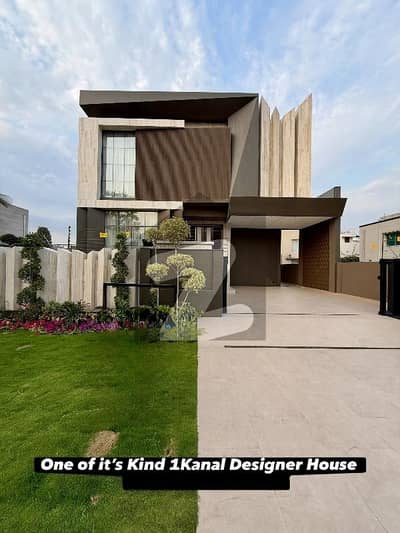 One Kanal Brand New luxury Modern design Fully Furnished House Available For Rent in DHA Phase 6 Hot location
