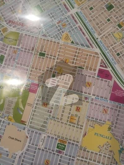 20 Marla plot available for sale in DHA phase 6 E Block