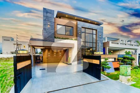 1 Kanal Top Quality Build Luxurious Beautiful Ultra Modern Design Villa Full Furnished With Basement For Sale In DHA Lahore Phase 6 Prime Location