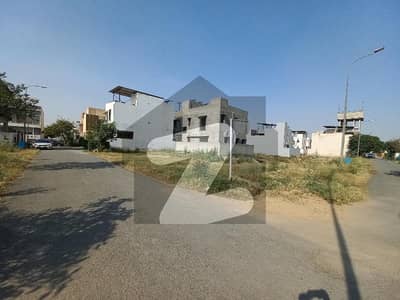 Corner Plot Back To Boulevard Near Park Commercial And Mosque