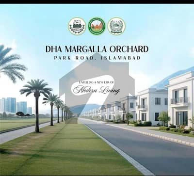 Prime location plot for sale in DHA Margala Orchard Islamabad