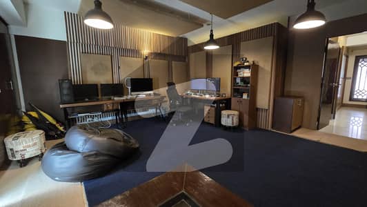Prime Main Saba Avenue Office | 3rd Floor | Road Facing | Designer Interior | Glass Front Building