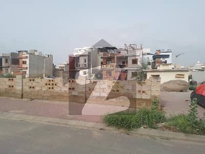 Highly-Desirable West Open 120 Square Yards Residential Plot Available In Saima Arabian Villas