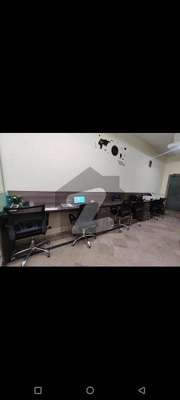 Fully furnished 430sqft 2nd floor Space Available for Rent - I-8 Markaz, Islamabad, AC installed