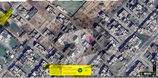 Hot Deal! 6.8 Marla Plot for Sale on 204 Chak Road Near Eden Valley Faisalabad