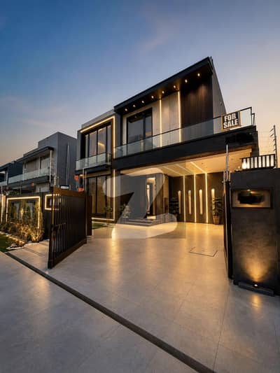 Furnished Stunning 1 Kanal Modern Bungalow in DHA Phase 7 High-End Finishing, Basement Accommodation