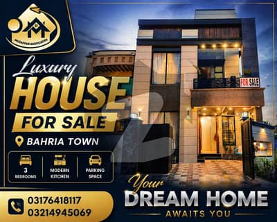 6.5 Marla Corner Beautiful House For Sale Bahria Town Lahore