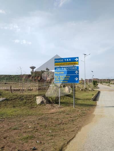 8 Marla blue bell possession plot available in DHA ph 7 Islamabad