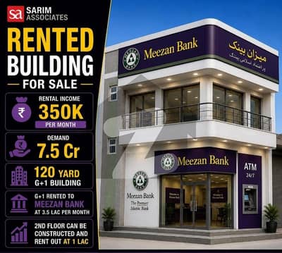 BULIDING FOR SALE MEEZAN BANK AZIZABAD BLOCK 2