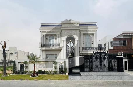 One Kanal Brand New Spanish Design Most Beautiful Full Basement Semi Furnished Bungalow For Sale At Prime Of DHA Lahore Near To Park Masjid & Commercial Market.