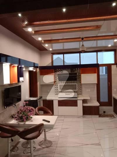 500 Yds Outstanding Slightly Semi Furnished For Rent In DHA Phase 5 At Most Prime Location In Reasonable Demand