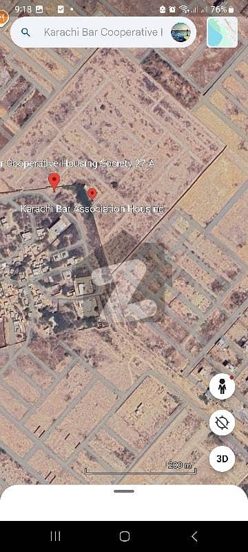 Sector 27-A - Karachi Bar Association Cooperative Housing Society Residential Plot For sale Sized 240 Square Yards