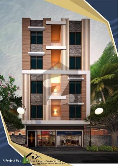 3 Bed Lounge Flat On Installments with Possession