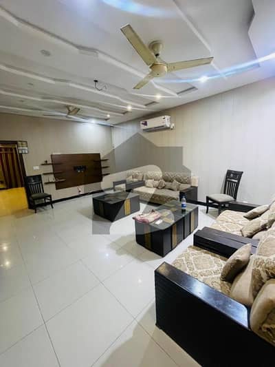 Fully Furnished 10 Marla Ground Portion Available For Rent