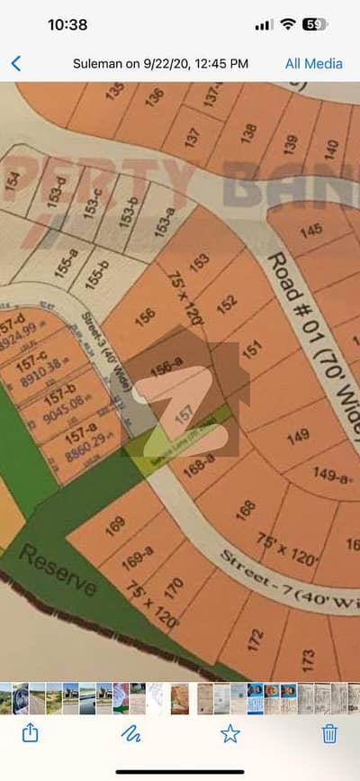 Plot - Prime Location - Bahria Town Phase 8 Zone 4 East