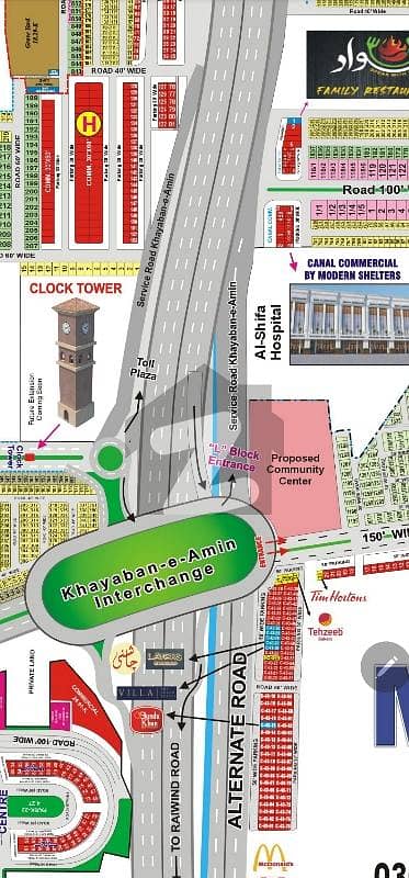 4-MARLA COMMERCIAL PLOT FOR SALE BLOCK R KHAYABANEAMIN