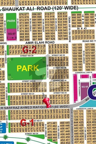 Ready To sale A Residential Plot 20 Marla In DHA Phase 1 - Sector G Multan