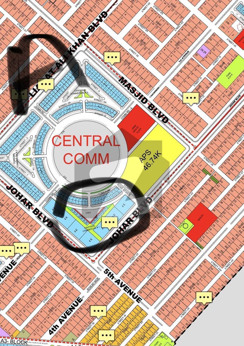 Central Commercial Pair Plot For Sale Central Commercial Pair Plot For Sale