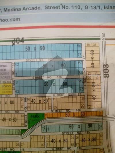 Top Location Plot Available For Sale in FGEHA Sector G-14/3, Islamabad.
