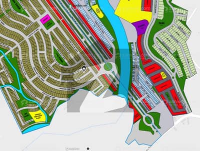 5 marla plot in DHA 4 - River view south
