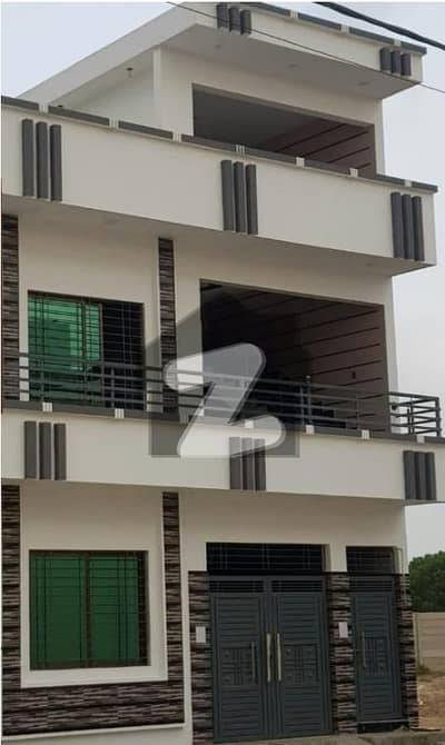 Chance Deal Best Location 120 Square Yard Ground Plus One House In Maymar