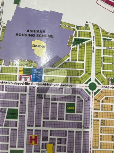 One Kanal facing park possession Plot