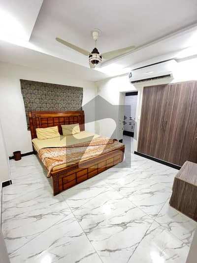 1 Furnished Bed Room on Rent Available for Bachelor in Al Mustafa Tower F10 of 3 Bed Room Apartment
