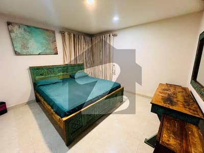 Like Brand New 2 Bedrooms Luxury Furnished Portion Including Utility Bills For Rent In F-6 Islamabad