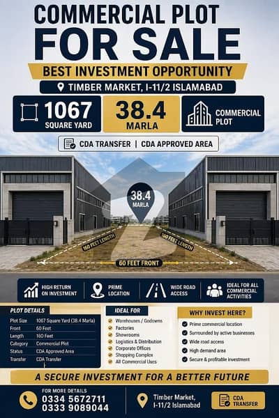 commercial plot for sale