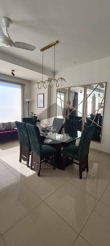 EMAAR OCEAN FRONT, 3BED LUXURY FURNISHED APARTMENT FOR RENT IN REEF TOWERS.