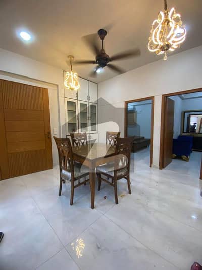 Fully Furnished Apartment Available For Rent in Phase 8 DHA Karachi