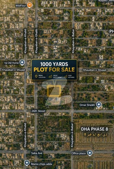 1000 Yards Plots For Sale In Zone A