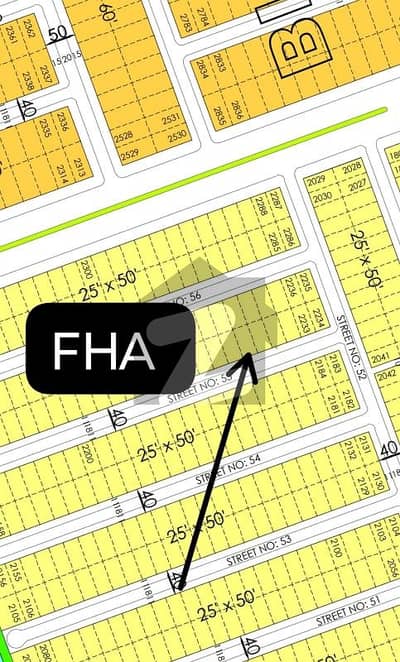 6 Marla Top Location Plot For Sale In A Block Faisal Hills