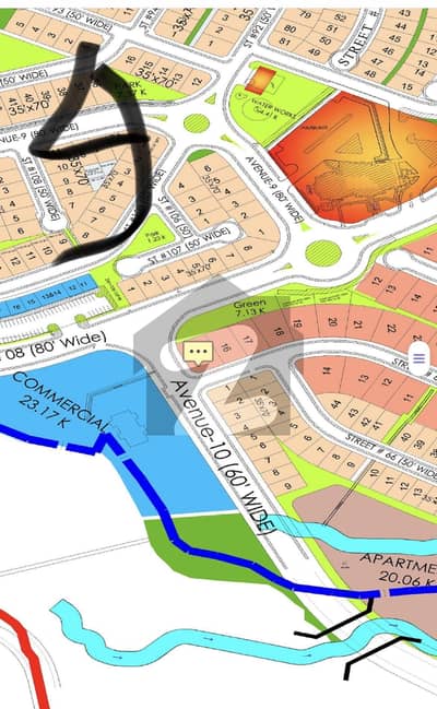 Corner Reasidential Plot for sale